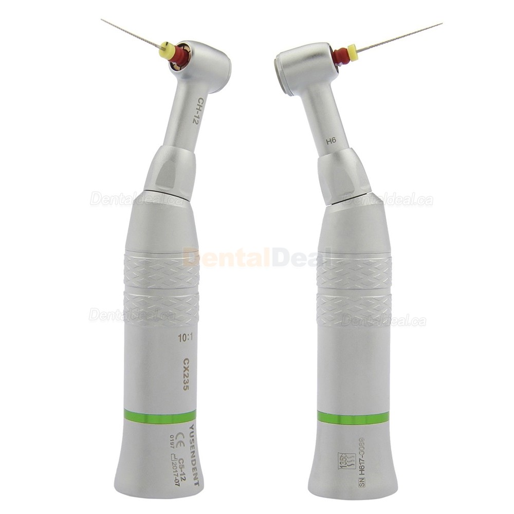 YUSENDENT CX235C5-12 10:1 Reduction Endo Contra Angle 90&deg;Reciprocate Handpiece Hand File